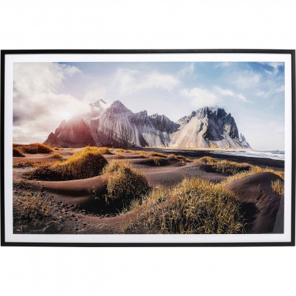 Framed Picture mountain and sea 180x120cm Kare Design Framed Picture mountain and sea 180x120cm Kare Design