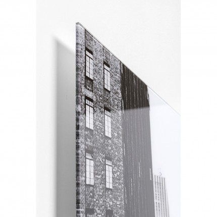 Tableau en verre rues de New York 80x120cm Kare Design