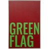 Green and purple chalkboard - Green Flag - Kare Design
