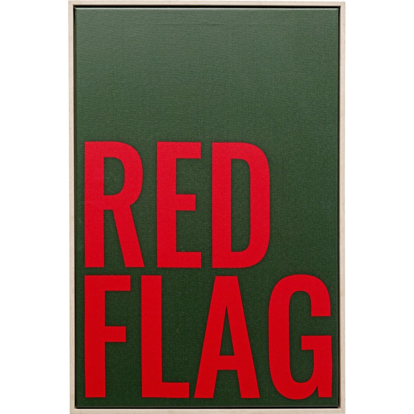 Red and green board - Red Flag - Kare Design