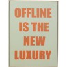 Tableau orange et vert - New Luxury - Kare Design