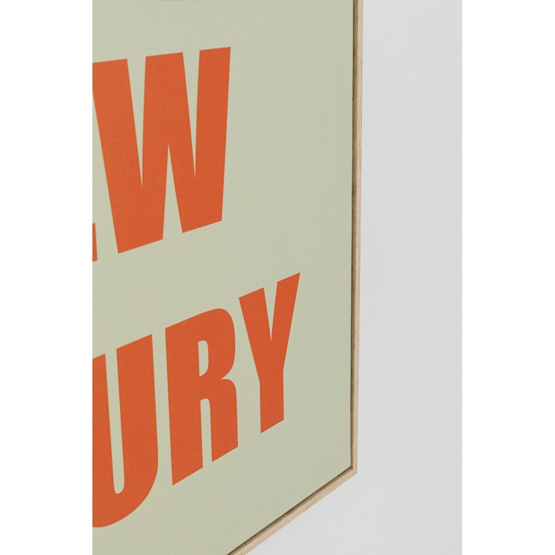 Tableau orange et vert - New Luxury - Kare Design