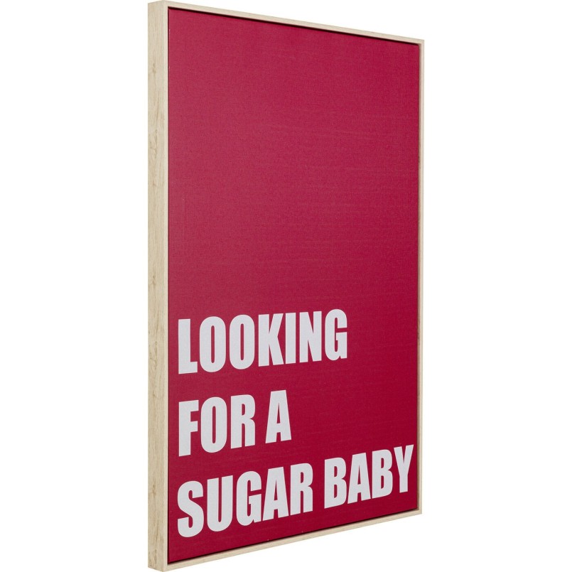 Burgundy and white chalkboard - Sugar Baby - Kare Design