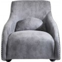 Fauteuil à bascule Swing Ritmo Vintage gris Kare Design
