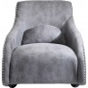 Fauteuil à bascule Swing Ritmo Vintage gris Kare Design