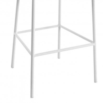 Bar stool Gabon white Gescova