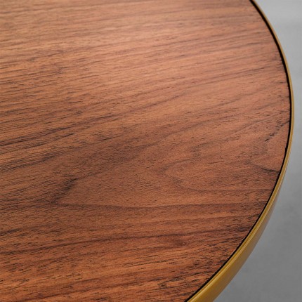 Side Table Cono Ø50cm walnut Kare Design