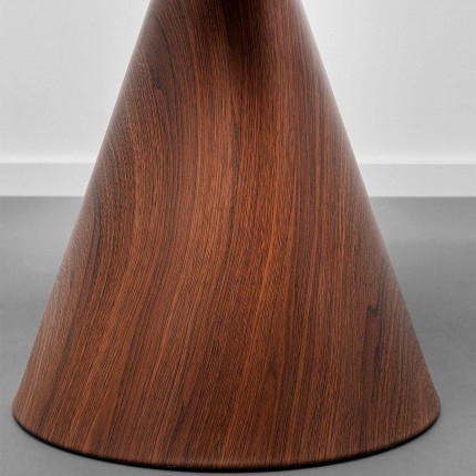 Side Table Cono Ø50cm walnut Kare Design