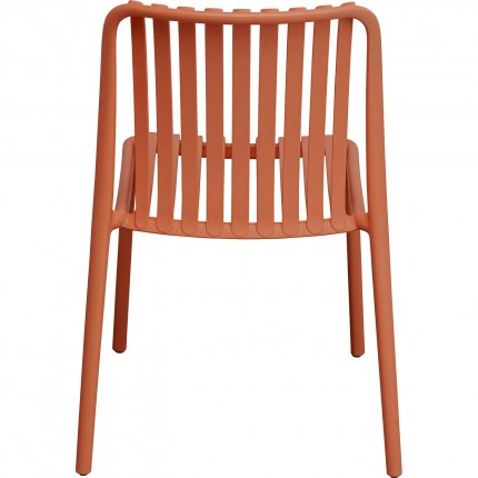 Chaise de jardin Porto Santo terracotta Kare Design