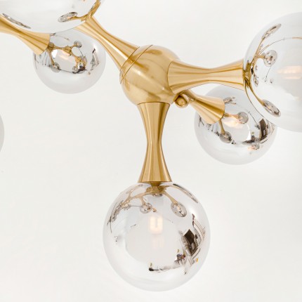 Suspension Atomic Balls 14 dorée Kare Design