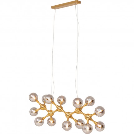 Suspension Atomic Balls 14 dorée Kare Design