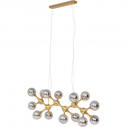 Suspension Atomic Balls 14 dorée Kare Design