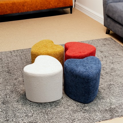 Tabouret Lovely rouge Kare Design