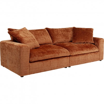 Sofa Chill 3-Seater orange Kare Design