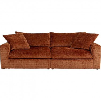 Sofa Chill 3-Seater orange Kare Design
