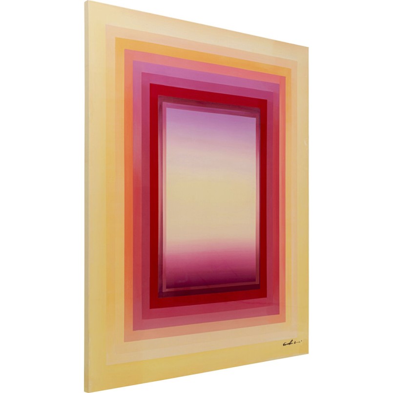 Tableau sur toile Tendency violet 140x170cm