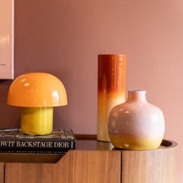 Vase dégradé rose et jaune - Rici - Kare Design