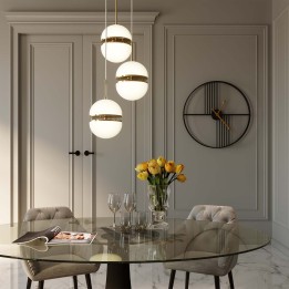 Smoked glass oval dining table - Grande Possibilita - Kare Design