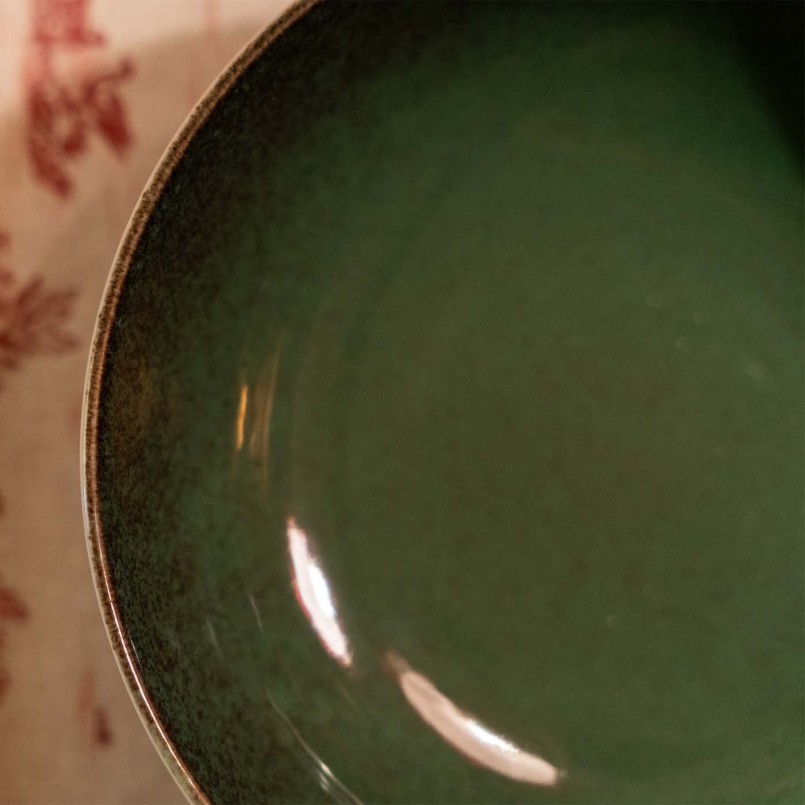 Porcelain green bowls set of 6 - Colorino - Kare Design