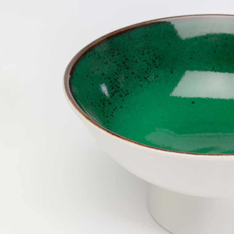 Bols verts et blancs en porcelaine - Colorino - Kare Design