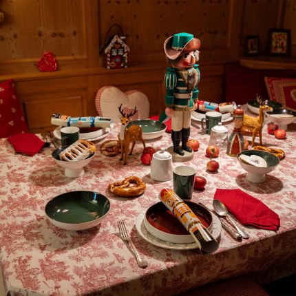 Assiettes creuses Colorino rouges 21cm set de 4 Kare Design