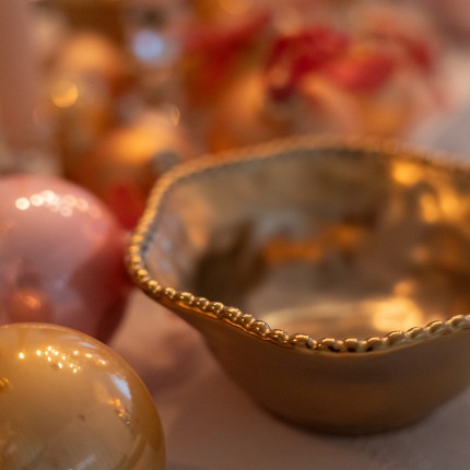 Bols Bell dorés 16cm set de 6 Kare Design