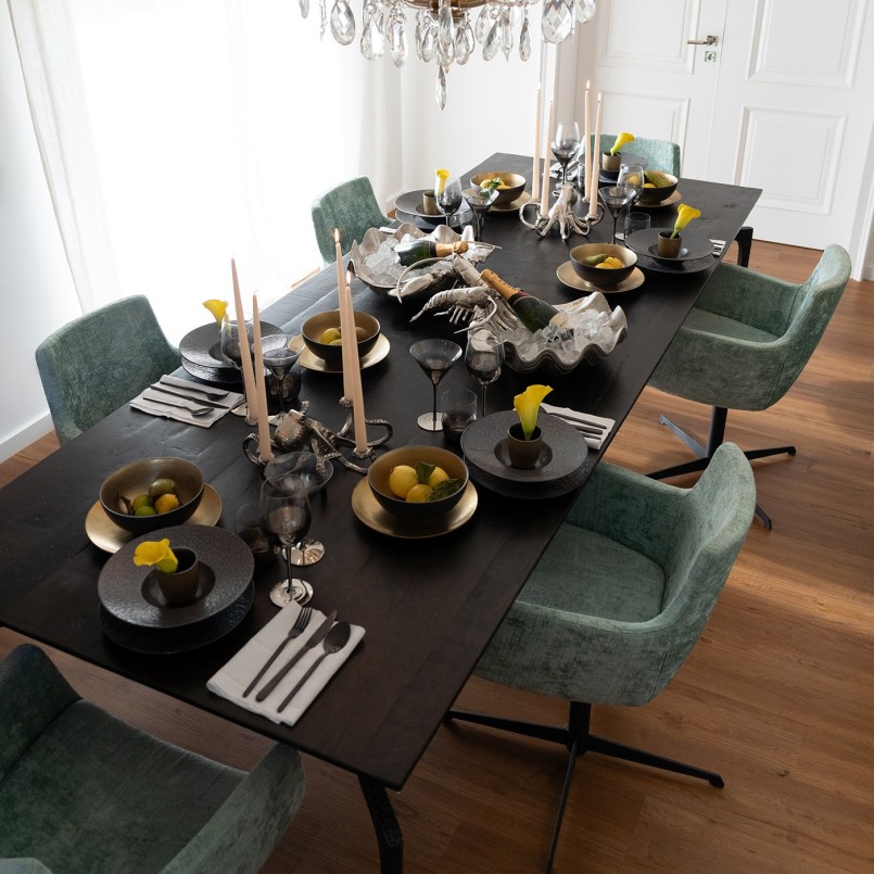 Bol en porcelaine gris et doré - Diva - Kare Design