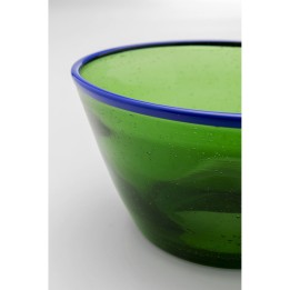 Coupe Bubbles vert Ø14cm