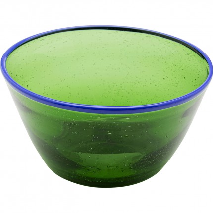 Bols Bubbles verts set de 6 Kare Design