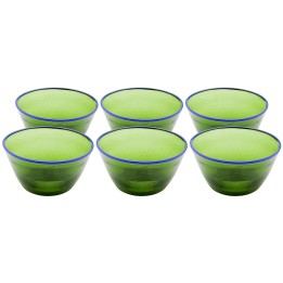 Bols verts en verre - Bubbles - Kare Design