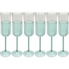 Champagne Glass Duetto (6/set) Kare Design