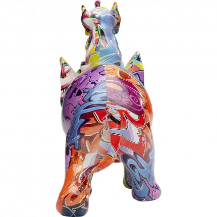 Déco éléphant Dumbo Uno graffiti Kare Design