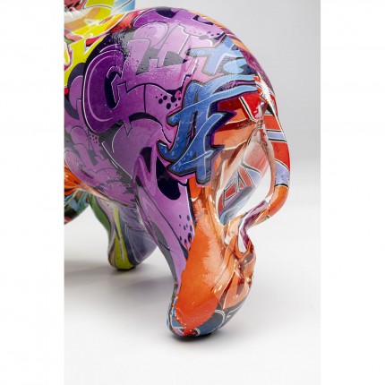 Déco éléphant Dumbo Uno graffiti Kare Design