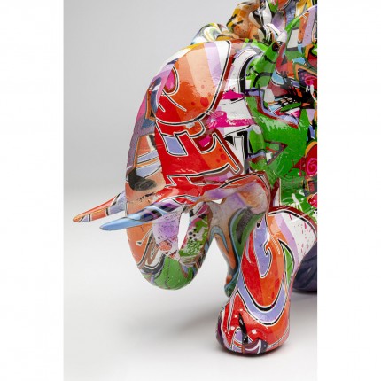 Déco éléphant Dumbo Uno graffiti Kare Design