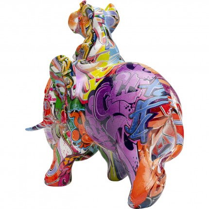 Déco éléphant Dumbo Uno graffiti Kare Design