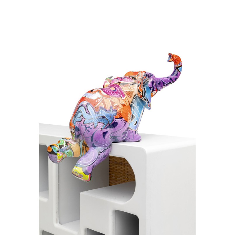 Figurine Décorative Elefant Zirkus Graffiti(2/Set)