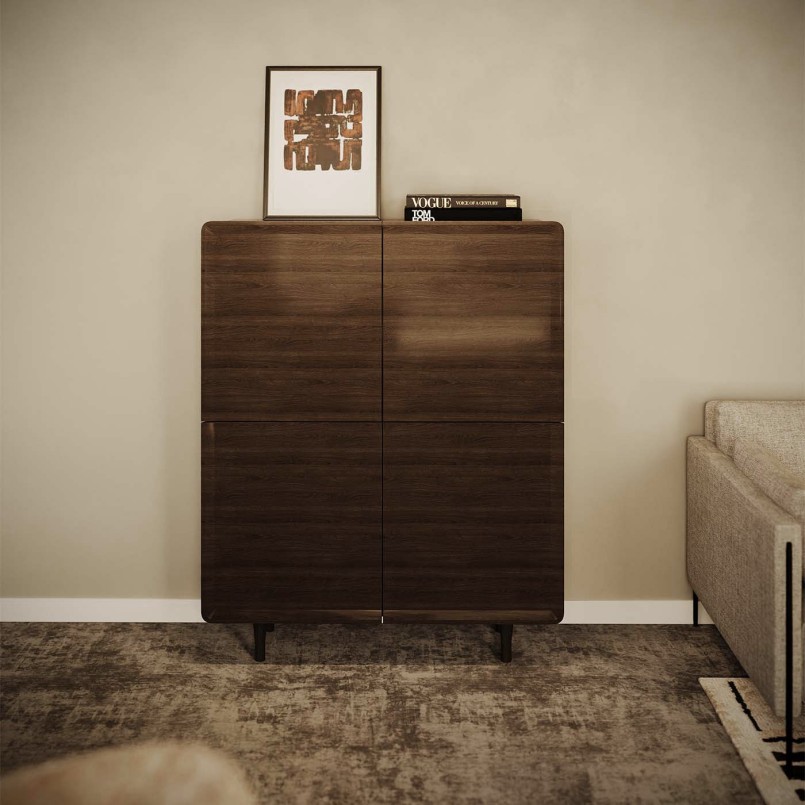 Buffet haut marron - Divine - Kare Design