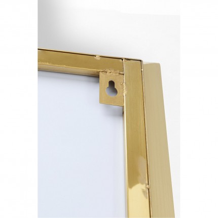 Wall Mirror Love 3D 200x70cm gold Kare Design