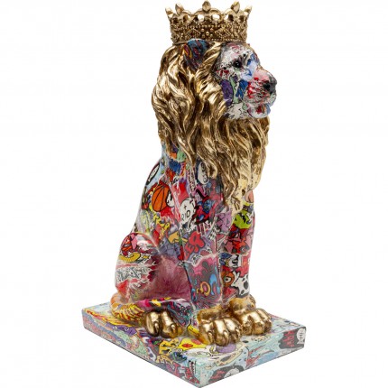 Déco lion graffiti Kare Design