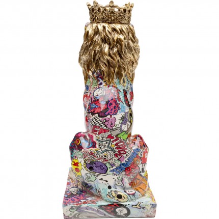 Déco lion graffiti Kare Design