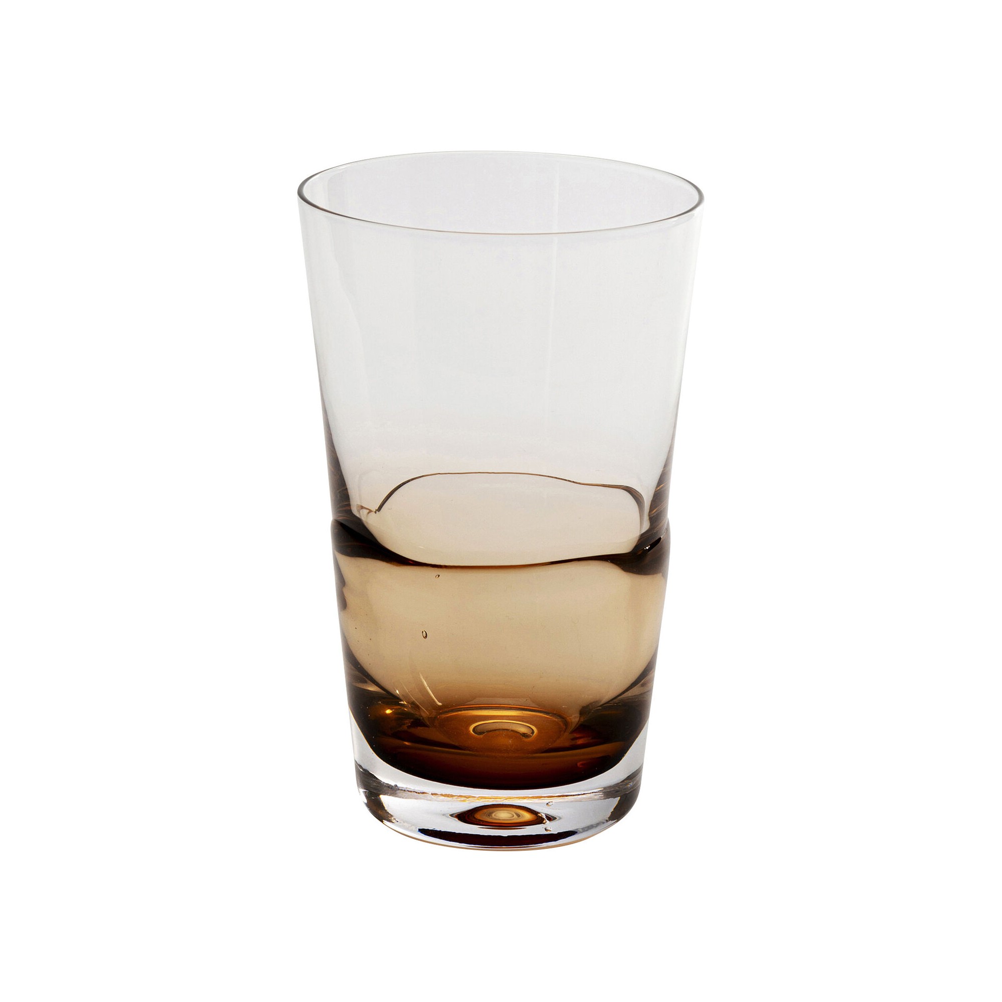 Verre à eau Mimi ambre 14cm