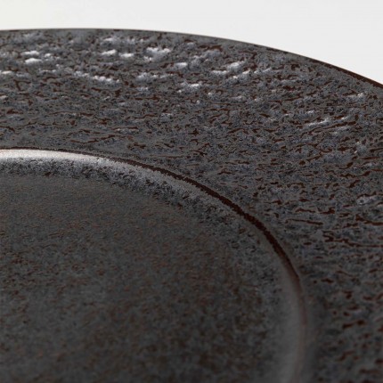 Assiettes Cosmos noires 27cm set de 4 Kare Design