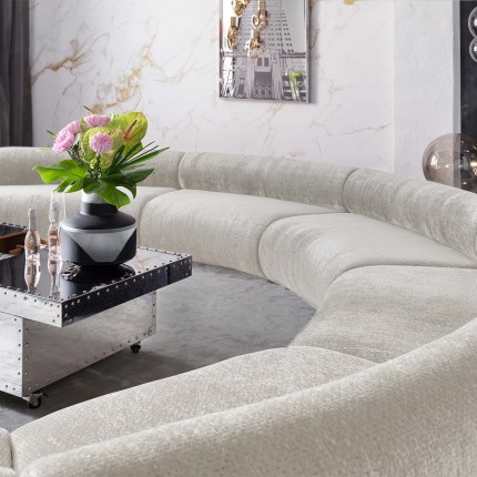 Sofa Ciao 2-Seater cream Kare Design