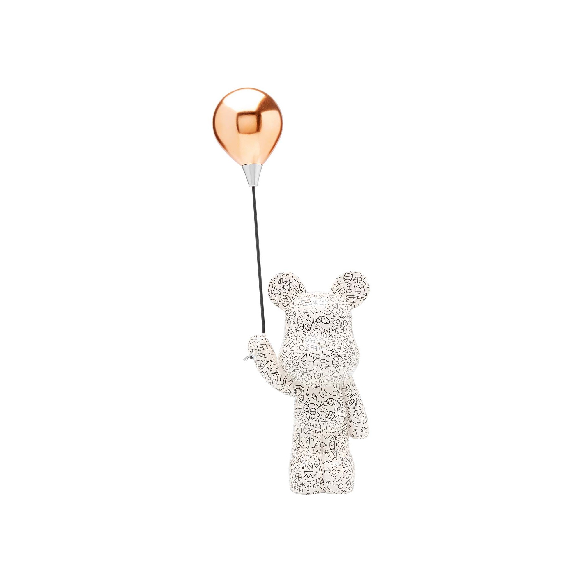 Déco ours graffiti ballon 60cm Kare Design