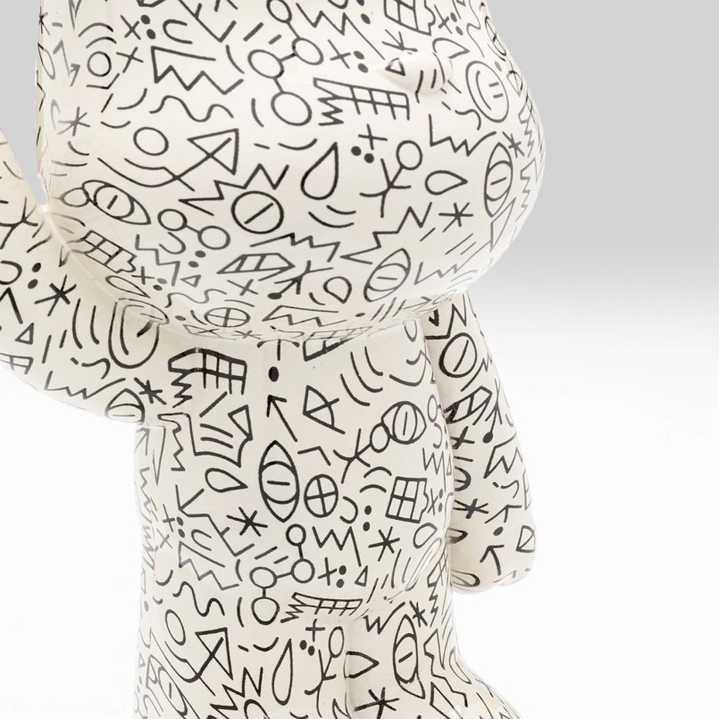 Déco ours graffiti avec un ballon - Kare Design
