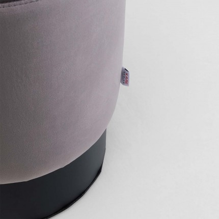 Tabouret Cherry Astoria gris et noir Kare Design