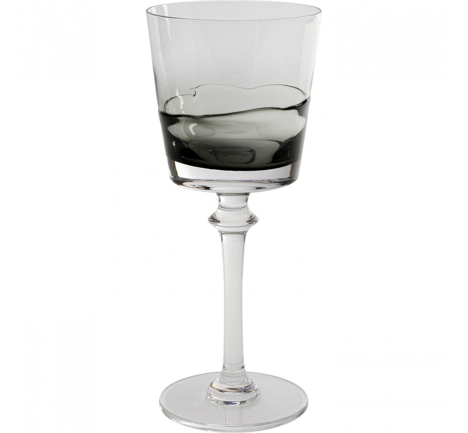 Wine Glass Mimi grey (4/set) Kare Design Wine Glass Mimi grey (4/set) Kare Design