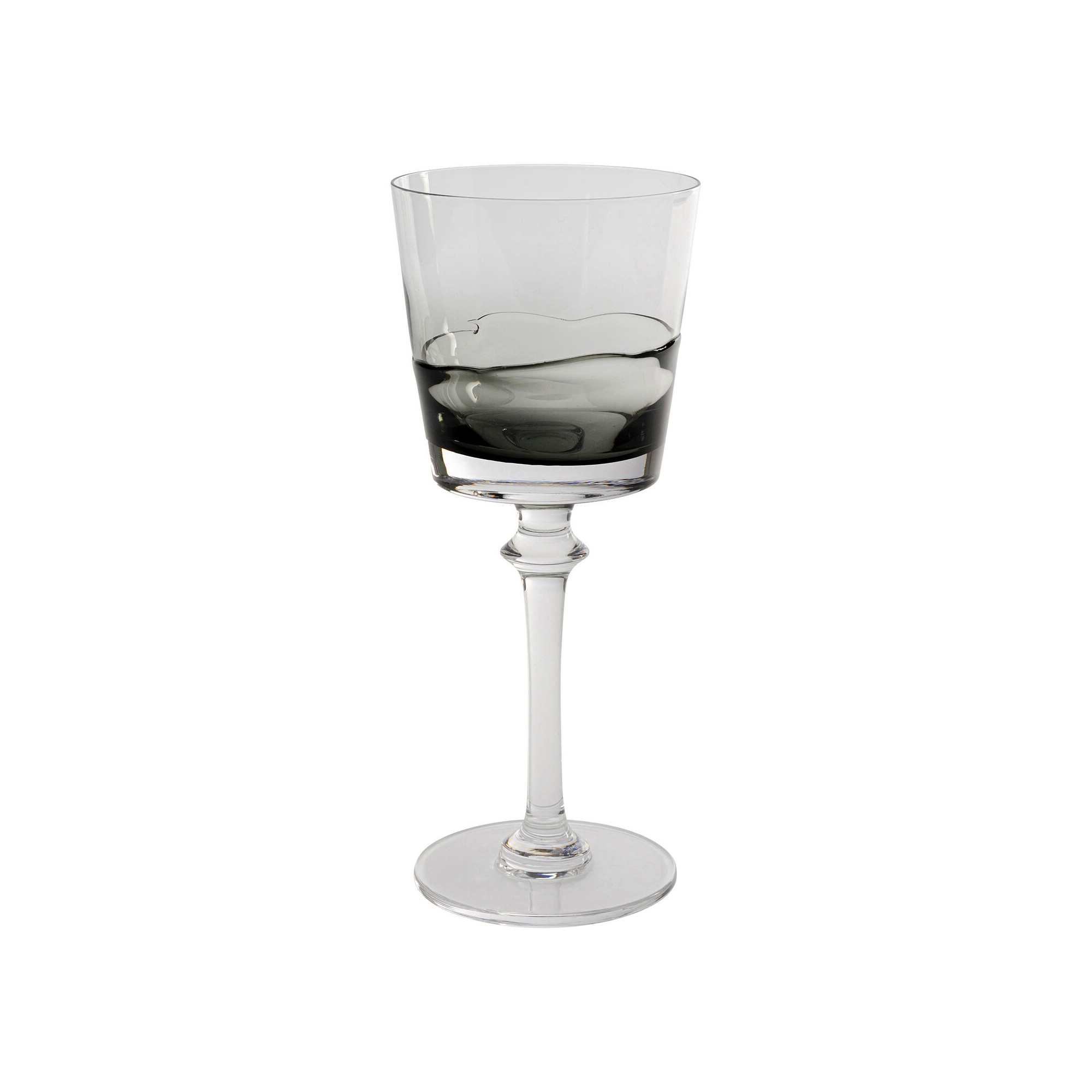 Verre à vin rouge Mimi gris 21cm