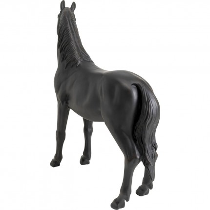 Déco cheval noir XL 82cm Kare Design