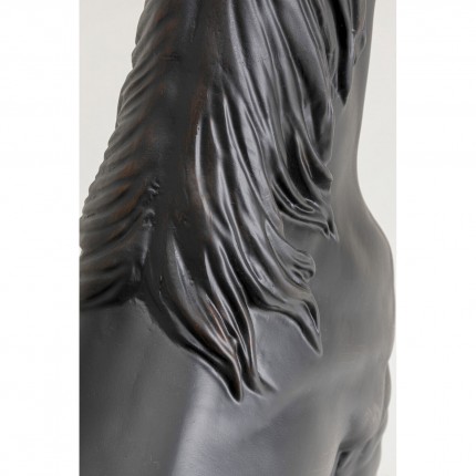 Déco cheval noir XL 82cm Kare Design
